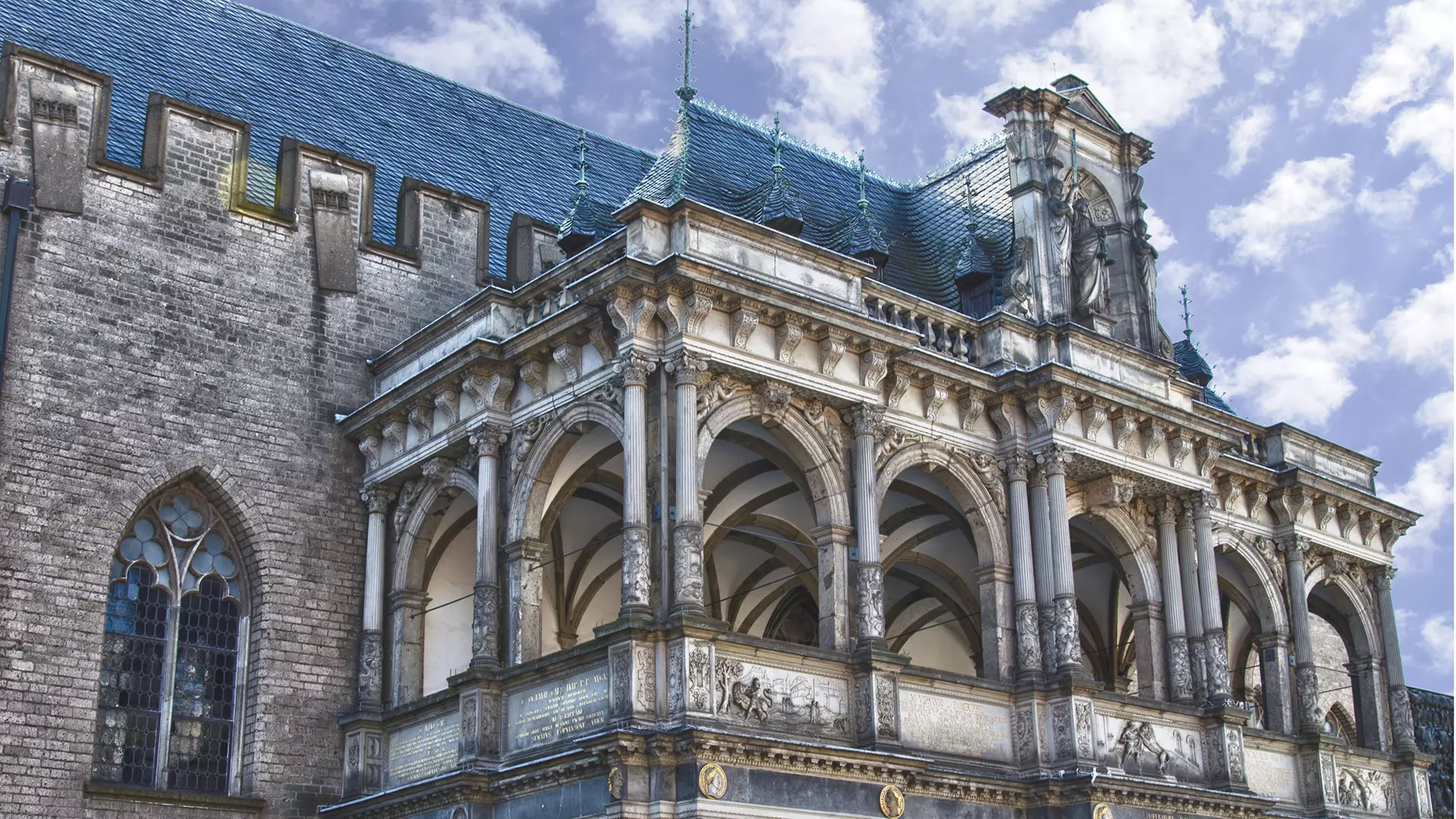 Das historische Rathaus von Köln